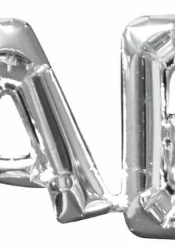 Funny Balloons Usa Baby Silver Phrase 3310601