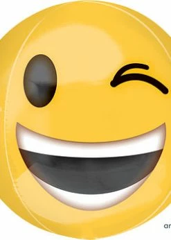 Funny Balloons Usa Orbz Winking Emoticons 3362301