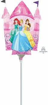 Funny Balloons Usa Princess Dream Big Castle 33934 Foil Balloons