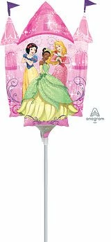 Funny Balloons Usa Princess Dream Big Castle 33934 Foil Balloons