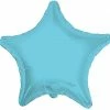 Funny Balloons Usa Solid Baby Blue Star 34019-36