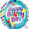 Funny Balloons Usa Happy Birthday Streamer Burst Orbz 3456701