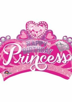 Funny Balloons Usa Birthday Princess Crown 3457101