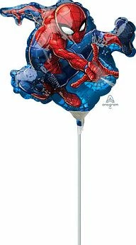 Funny Balloons Usa Mini Spider-Man 34666