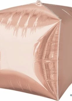 Funny Balloons Usa Foil Balloons Cubez Rose Gold 36183