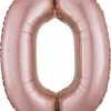 Funny Balloonsusa 0 Rose Gold 3619001 - 34 In