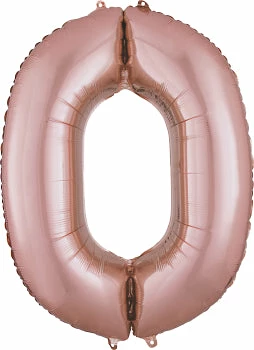 Funny Balloonsusa 0 Rose Gold 3619001 - 34 In 3 Funny Balloonsusa 0 Rose Gold 3619001 - 34 In