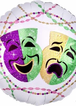 Funny Balloons Usa Mardi Gras Fun! 3650701 Foil Balloons