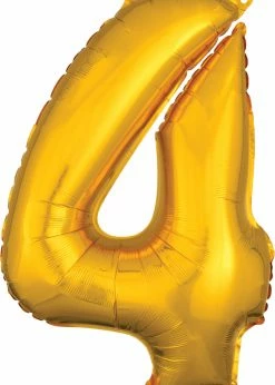 Funny Balloons Usa 4 Gold 3655701 - 26 In