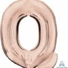 Funny Balloons Usa Rose Gold Q Giant Letter 3658001 - 34 In