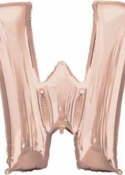 Funny Balloons Usa Foil Balloons Rose Gold W Giant Letter 3658601 - 34 In