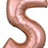 Funny Balloons Usa 5 Rose Gold 3660001 - 26 In