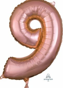 Funny Balloons Usa 9 Rose Gold 3660401 - 26 In Foil Balloons