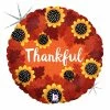 Funny Balloons Usa Foil Balloons Thankful 36608 - 18 In