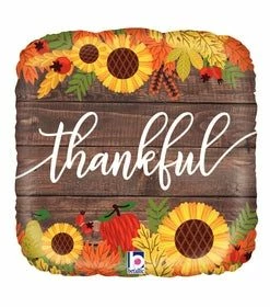 Funny Balloons Usa Rustic Thankful 36909 - 18 In