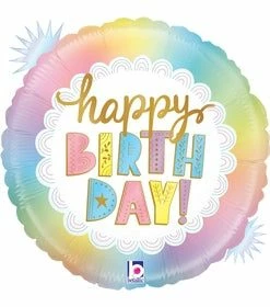 Funny Balloons Usa Foil Balloons Pastel Opal Birthday 369596