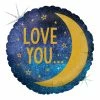 Funny Balloons Usa Foil Balloons Love You To The Moon And Back 36984