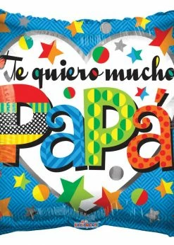 Funny Balloons Usa Foil Balloons Te Quiero Mucho Papá 37100-18
