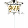Funny Balloons Usa Foil Balloons Mini Congratulations Grad Star 37234
