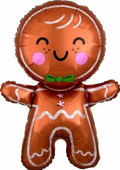 Funny Balloons Usa Happy Gingerbread Man 3830401