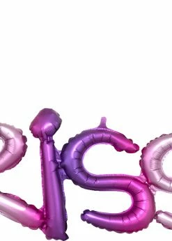 Funny Balloons Usa Script Phrase Kiss Ombre 3876301 Foil Balloons