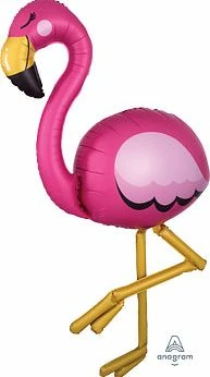 Funny Balloons Usa Pink Flamingo Airwalker 3907701