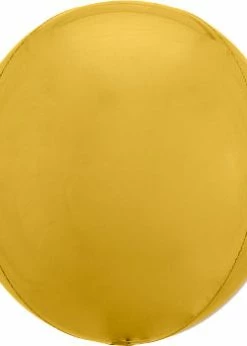 Funny Balloons Usa Orbz Jumbo Gold 3947399