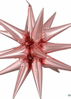 Funny Balloons Usa Foil Balloons Magic Star Rose Gold 3981201 - 35 In