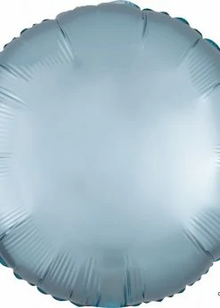 Funny Balloonsusa Satin Luxe Pastel Blue Round 39910
