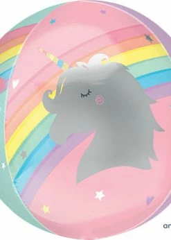 Funny Balloons Usa Magical Unicorn Orbz 3994101