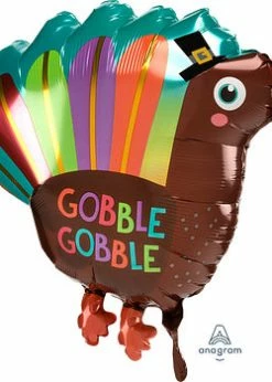 Funny Balloons Usa Quirky Turkey 3997601 Foil Balloons