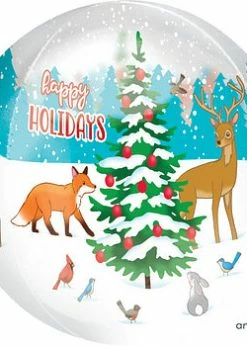 Funny Balloons Usa Woodland Holidays Orbz 4009001