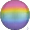 Funny Balloons Usa Ombre Pastel Orbz 40554 Foil Balloons
