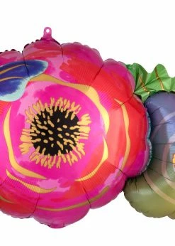 Funny Balloons Usa Satin Butterfly And Flowers 4081401 Foil Balloons