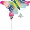 Funny Balloons Usa Foil Balloons Mini Watercolor Butterfly 4081702