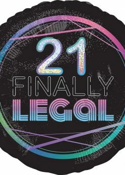 Funny Balloons Usa 21 Finally Legal 4100601