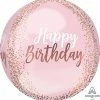 Funny Balloons Usa Blush Happy Birthday Orbz 4110301