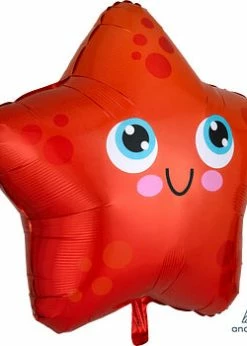 Funny Balloons Usa Sea Friends Starfish 4120301 Foil Balloons