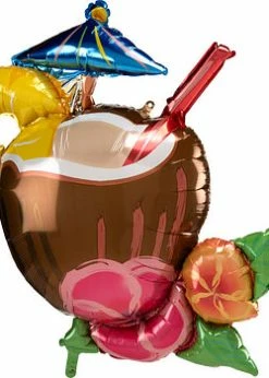 Funny Balloons Usa Happy Hour Coconut Pina Colada 4123701 Foil Balloons