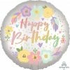 Funny Balloons Usa Boho Flowers Happy Birthday 4128601