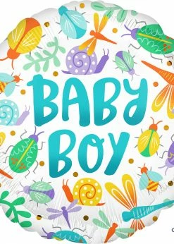 Funny Balloons Usa Baby Boy Watercolor 41658