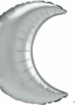 Funny Balloons Usa Foil Balloons Platinum Crescent 4183499 - 26 In