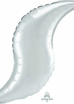 Funny Balloons Usa Foil Balloons White Satin Curve 4184599 - 19 In