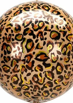 Funny Balloons Usa Leopard Animal Print Orbz 4210901