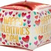 Funny Balloonsusa Foil Balloons HVD Painted Hearts Cubez 4230901
