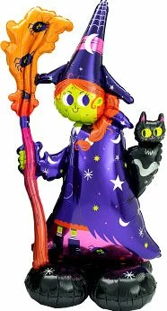 Funny Balloonsusa Airloonz Scary Witch 424189 - 55 In