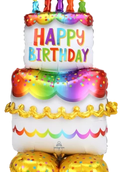 Funny Balloons Usa Foil Balloons Airloonz Birthday Cake 4244911