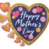 Funny Balloons Usa Happy Mother's Day Navy, Pink And Glitter 4273901