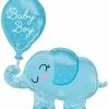 Funny Balloons Usa Baby Boy Elephant And Balloon 4312301 Foil Balloons