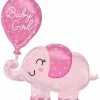 Funny Balloons Usa Foil Balloons Baby Girl Elephant And Balloon 4312401
